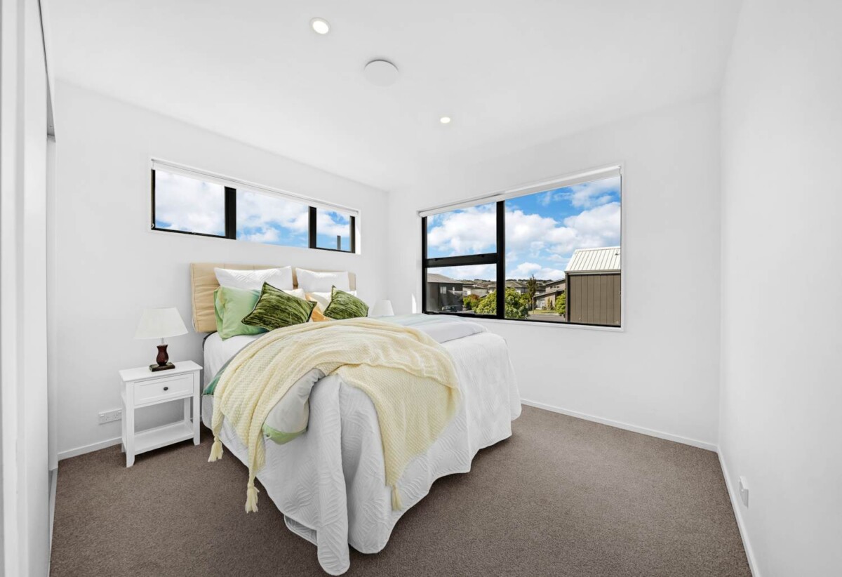 Fletcher Build. 3 beds 2.5 baths home with carpark, Just a short walk to Ormiston Town Centre, and zoned for sought-after schools including Ormiston Junior College and Ormiston Senior College, 0.7 km to Ormiston Senior College, 16 Paterae Lane, Flat Bush, Auckland