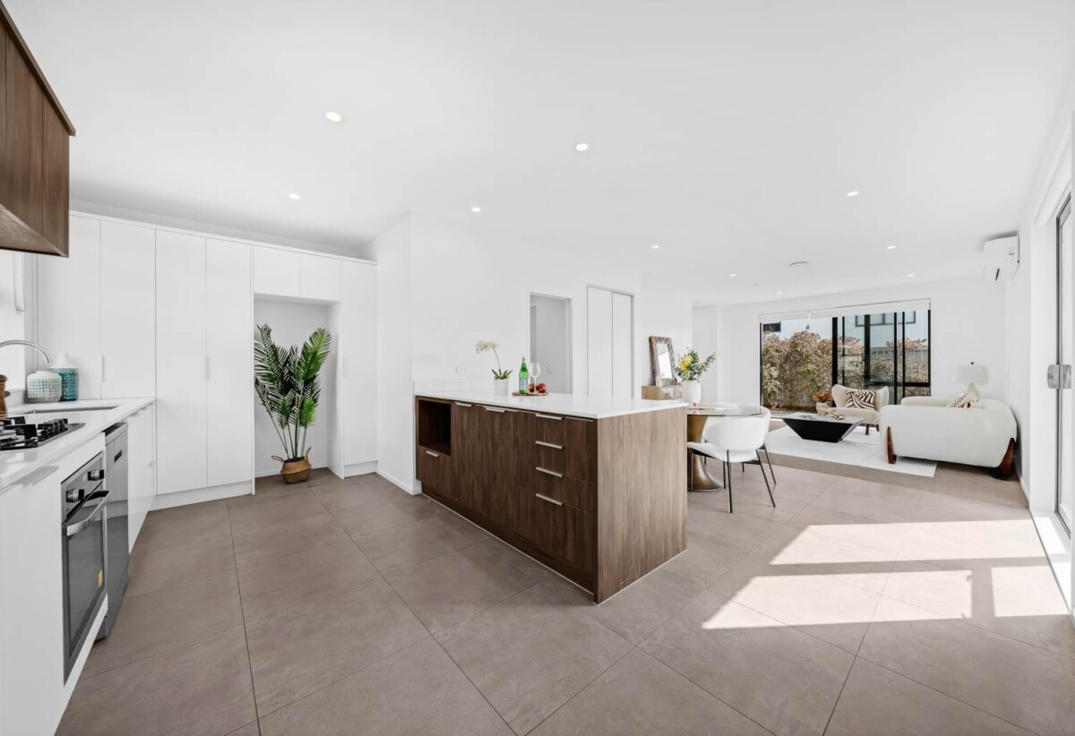 Fletcher Build. 3 beds 2.5 baths home with carpark, Just a short walk to Ormiston Town Centre, and zoned for sought-after schools including Ormiston Junior College and Ormiston Senior College, 0.7 km to Ormiston Senior College, 16 Paterae Lane, Flat Bush, Auckland