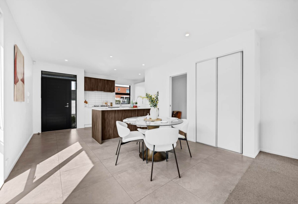 Fletcher Build. 3 beds 2.5 baths home with carpark, Just a short walk to Ormiston Town Centre, and zoned for sought-after schools including Ormiston Junior College and Ormiston Senior College, 0.7 km to Ormiston Senior College, 16 Paterae Lane, Flat Bush, Auckland