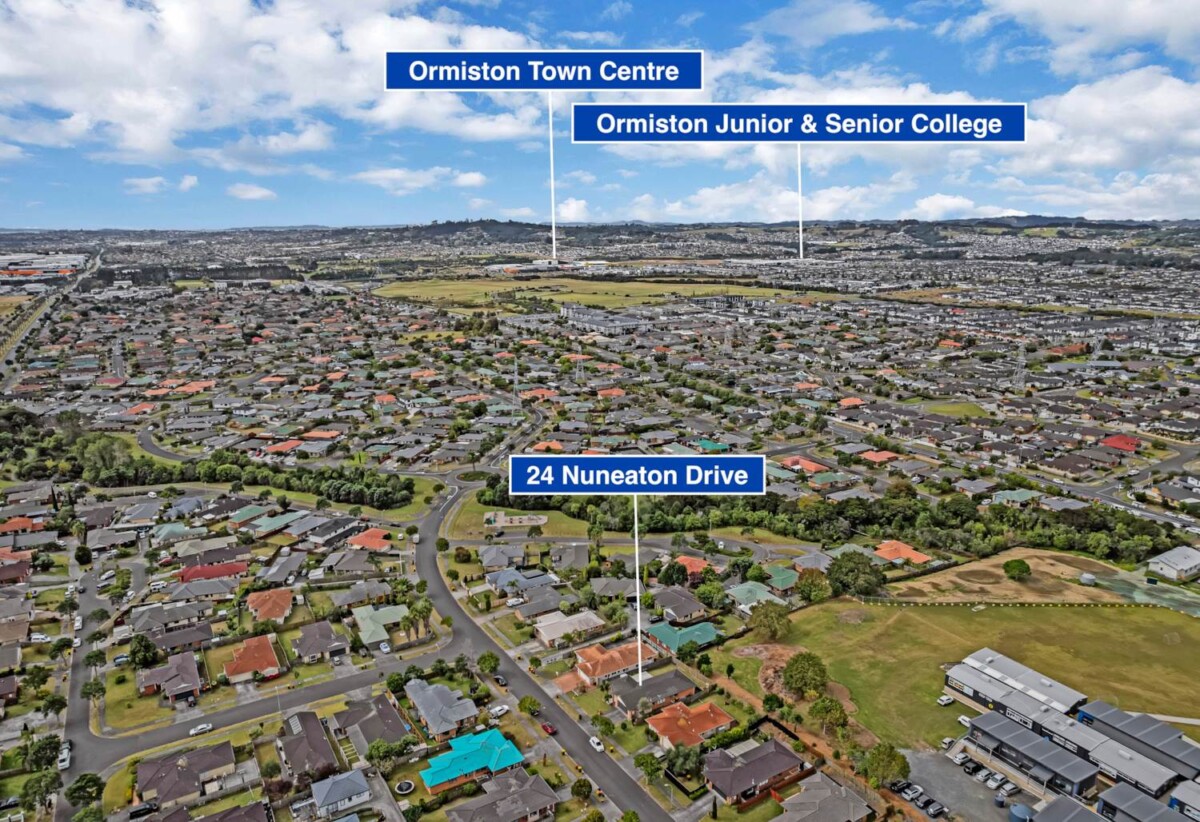Motivated Vendor – Must Sell, Renovated 160m2 Brick and tile 4 beds 2 baths house with double garage on 505m2 section, move-in ready, close to shops, schools, 0.2km to Chapel Downs School, 2.2 km to Sancta Maria College, 2 section, 24 Nuneaton Drive, Flat Bush, Auckland