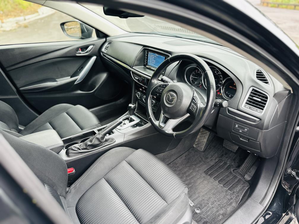 2013 Mazda Atenza SPORTS !! HIGH SPEC !! Station Wagon Tiptronic, Black, 5 seats, New Import, Petrol, 2,000 cc, 91,846 km