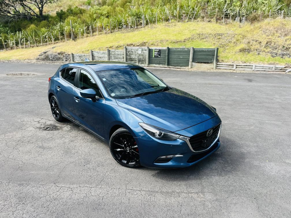 2018 Mazda Axela 15S SPORTS !! TOP SPEC !! FULLY LOADED !! Hatchback Manual, Blue, 5 seats, Petrol, New Import, 1,500 cc, 88,428 km