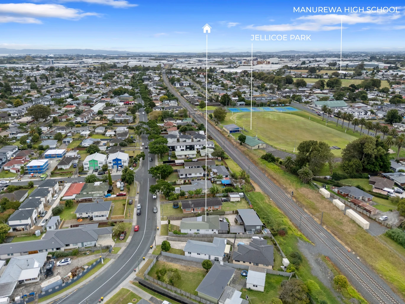 134m2 3 beds 2 baths house on 314m2 section, minutes away from the train station, Town Centre, schools, motorway access, 116 Gloucester Road, Manurewa, Auckland
