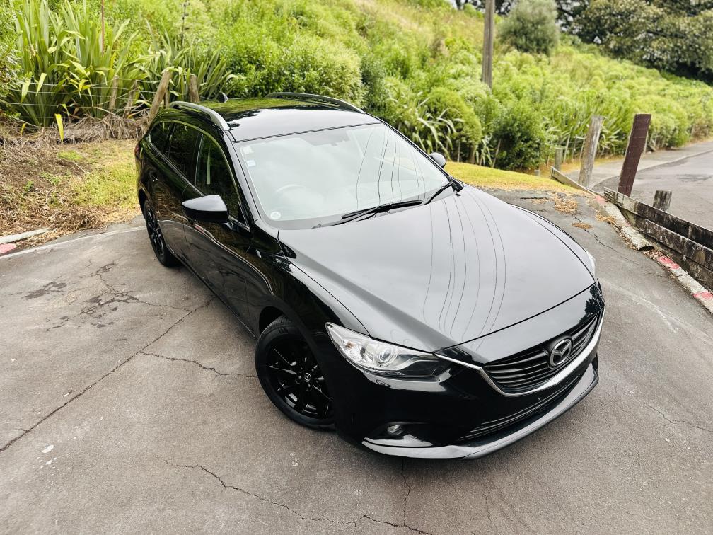2013 Mazda Atenza SPORTS !! HIGH SPEC !! Station Wagon Tiptronic, Black, 5 seats, New Import, Petrol, 2,000 cc, 91,846 km