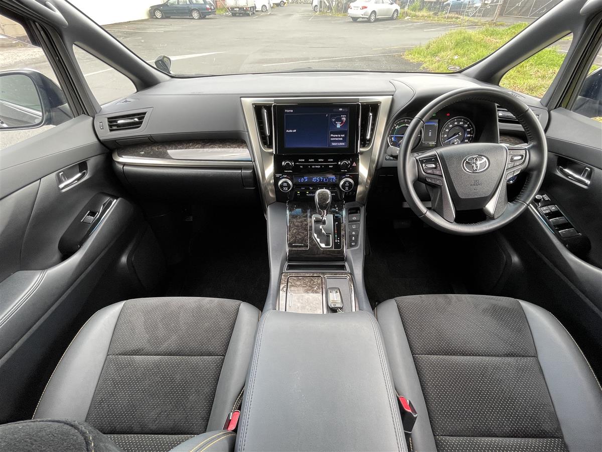 2021 Toyota Alphard Hybrid 4WD Type S 7 Seats VIP Mover Van Automatic, Black, Petrol, 2,493 cc, 62,000 km