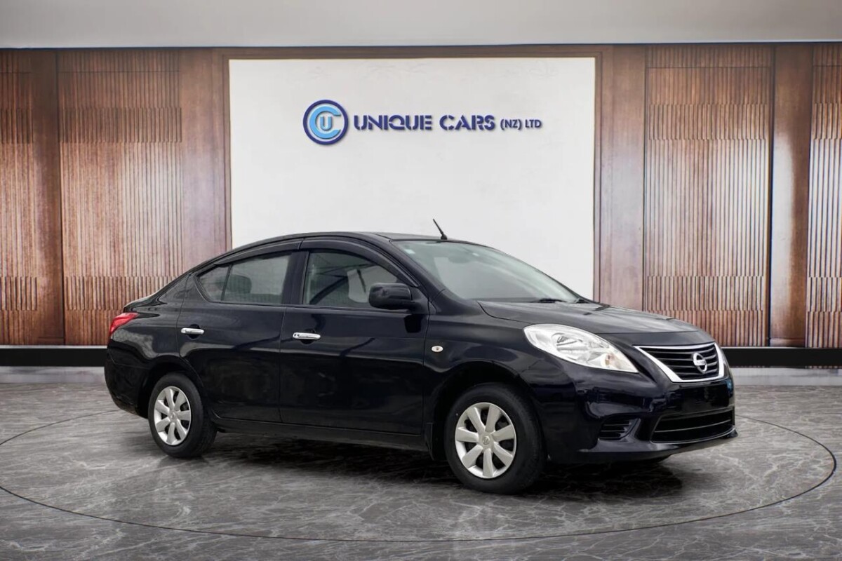 2012 Nissan Latio 1.2G Auto Stop, Sedan, Black, Automatic,1200cc, Petrol, 99,106km