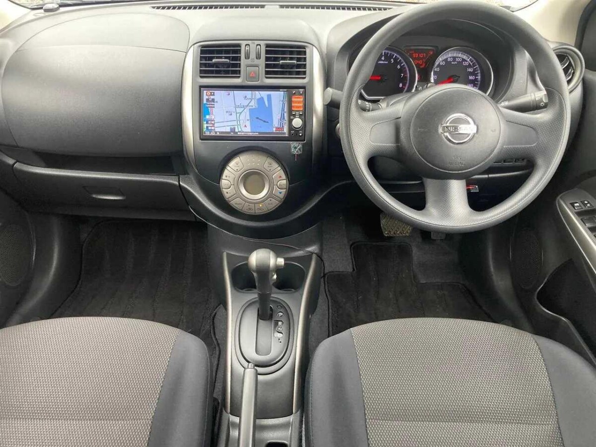 2012 Nissan Latio 1.2G Auto Stop, Sedan, Black, Automatic,1200cc, Petrol, 99,106km