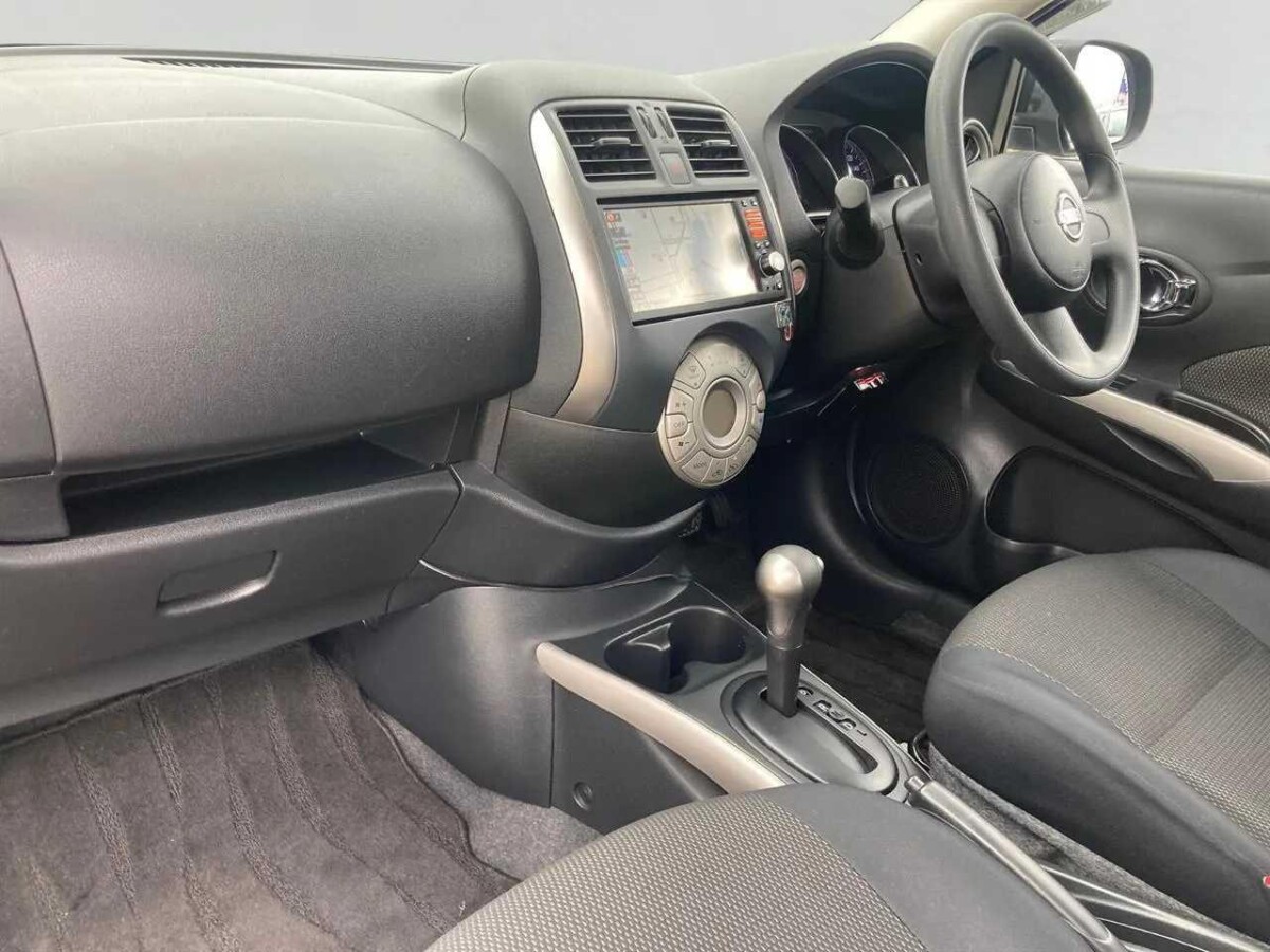 2012 Nissan Latio 1.2G Auto Stop, Sedan, Black, Automatic,1200cc, Petrol, 99,106km