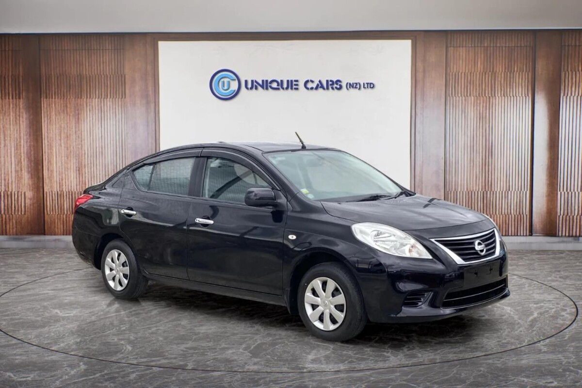 2012 Nissan Latio 1.2G Auto Stop, Sedan, Black, Automatic,1200cc, Petrol, 99,106km