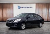 2012 Nissan Latio 1.2G Auto Stop, Sedan, Black, Automatic,1200cc, Petrol, 99,106km