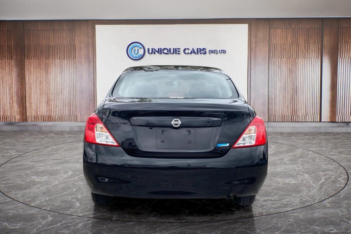 2012 Nissan Latio 1.2G Auto Stop, Sedan, Black, Automatic,1200cc, Petrol, 99,106km