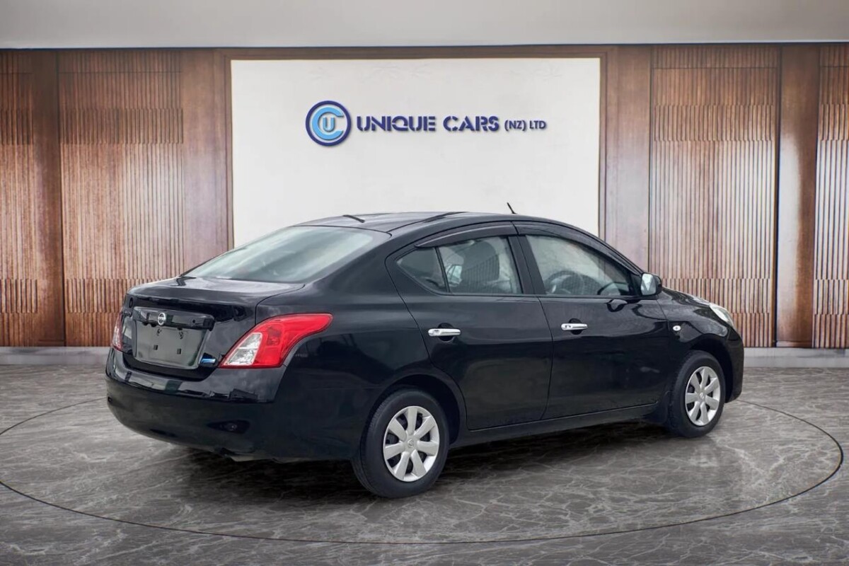 2012 Nissan Latio 1.2G Auto Stop, Sedan, Black, Automatic,1200cc, Petrol, 99,106km