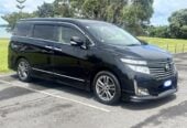 2013 Nissan Elgrand 2.5 Highway Star, Black, Automatic, 7 seats, 5 Door, Van, 2500cc, Petrol, 140,883km