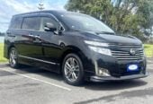 2013 Nissan Elgrand 2.5 Highway Star, Black, Automatic, 7 seats, 5 Door, Van, 2500cc, Petrol, 140,883km
