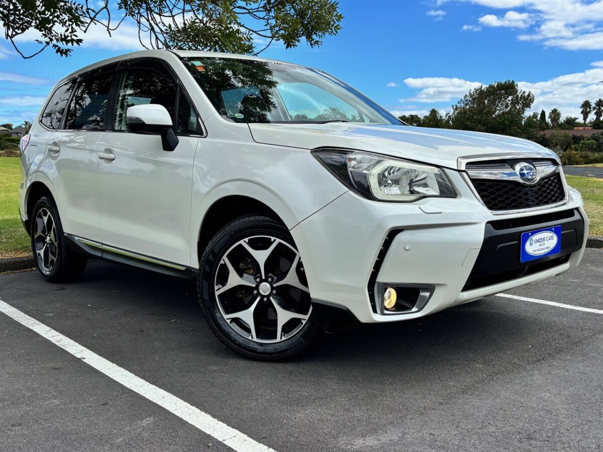 2013 Subaru Forester 2.0 XT Eye Sight, Automatic, Pearl White, 5 seats, 5 Door, RV-SUV, 2000cc, Petrol, 41,073km