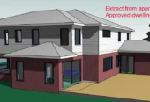 597m2 section, with services already on site, partial fencing in place, and design concepts available for a spacious two-level dwelling featuring: 6 beds 4.5 baths double garage, just minutes from Clarks Beach, 9 Waikohi Avenue, Glenbrook, Auckland