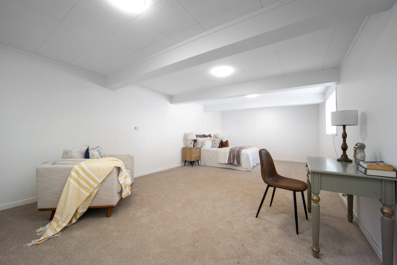 Move-in ready, Renovated Brick 3 beds 1 bath house on 693m2 section, a large rumpus and the converted garage with study area downstairs, close to schools, shops, and public transport to the CBD, 13A Matata Street, Blockhouse Bay, Auckland