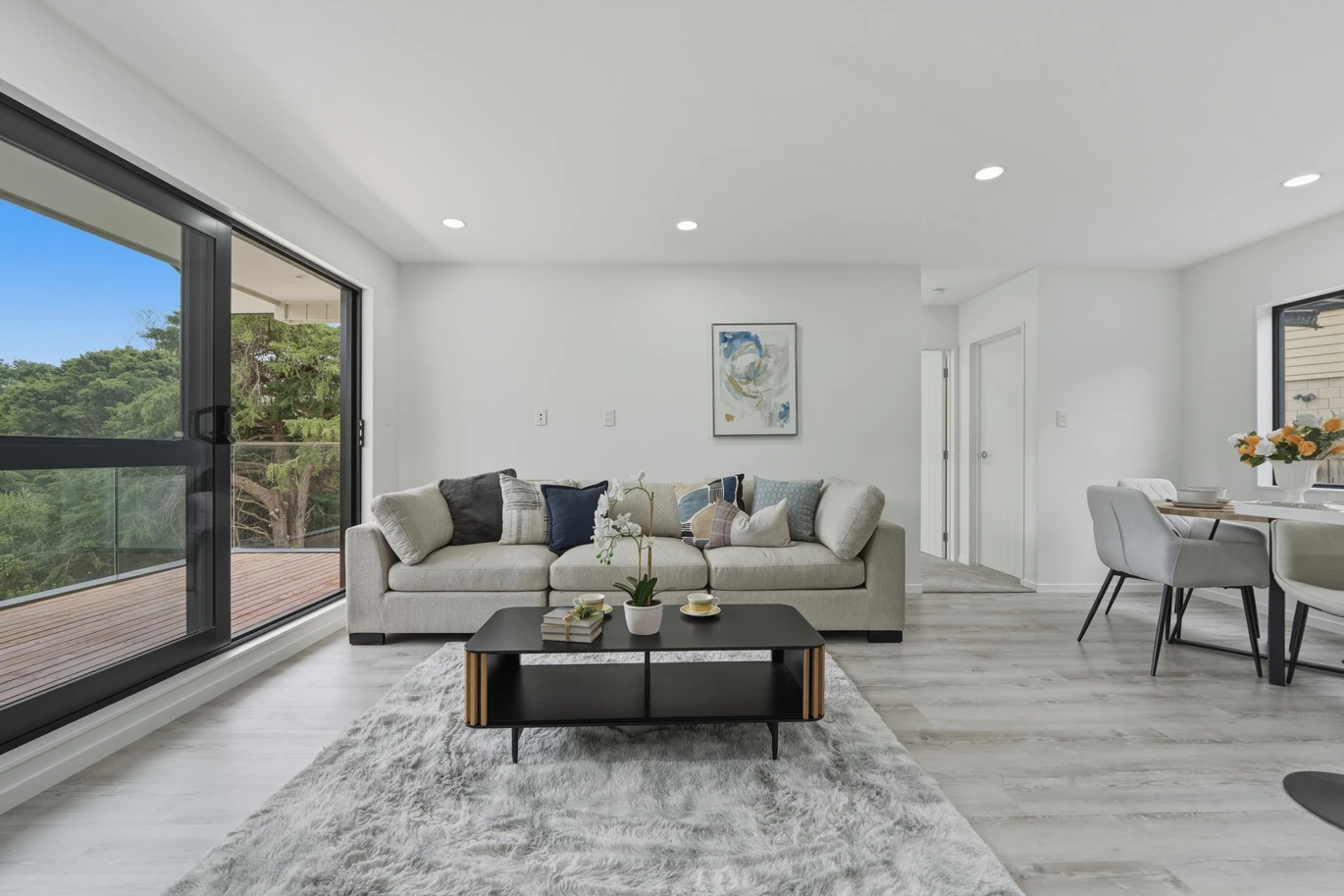 Brandnew 3 beds + study 2.5 baths home with garage, close to schools, Westfield Henderson and LynnMall, reserves, motorway access, zoned for Tirimoana School, Rangeview Intermediate, and Rutherford College, 16 Kirby Street, Glendene, Auckland