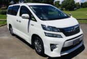 2014 Toyota Vellfire HYBRID BLACK INTERIOR Station Wagon Automatic, 7 seats, 2,362 cc, 89,000 km