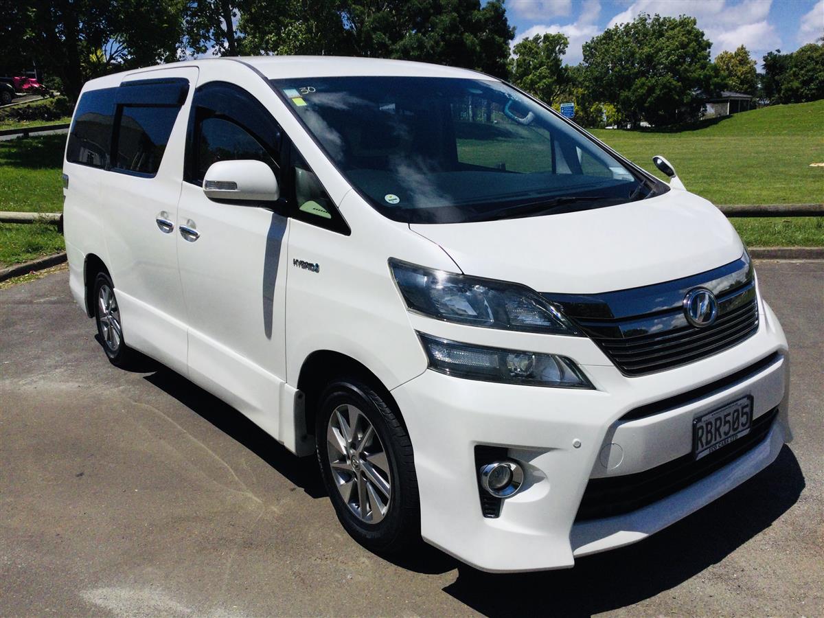 2014 Toyota Vellfire HYBRID BLACK INTERIOR Station Wagon Automatic, 7 seats, 2,362 cc, 89,000 km