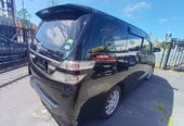 2012 Toyota Vellfire Station Wagon Automatic, 8 seats, Black, Petrol, 2,362 cc, 168,443 km