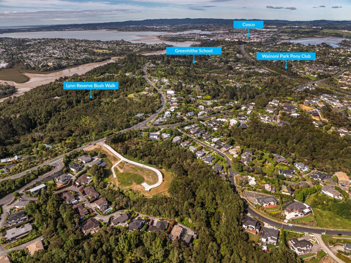 745m2 section with RC, BC for a 440m2 standalone 5 ensuites house with double garage, close to schools, Reserve, easy motorway access, 9 Koru Lane, Greenhithe, Auckland