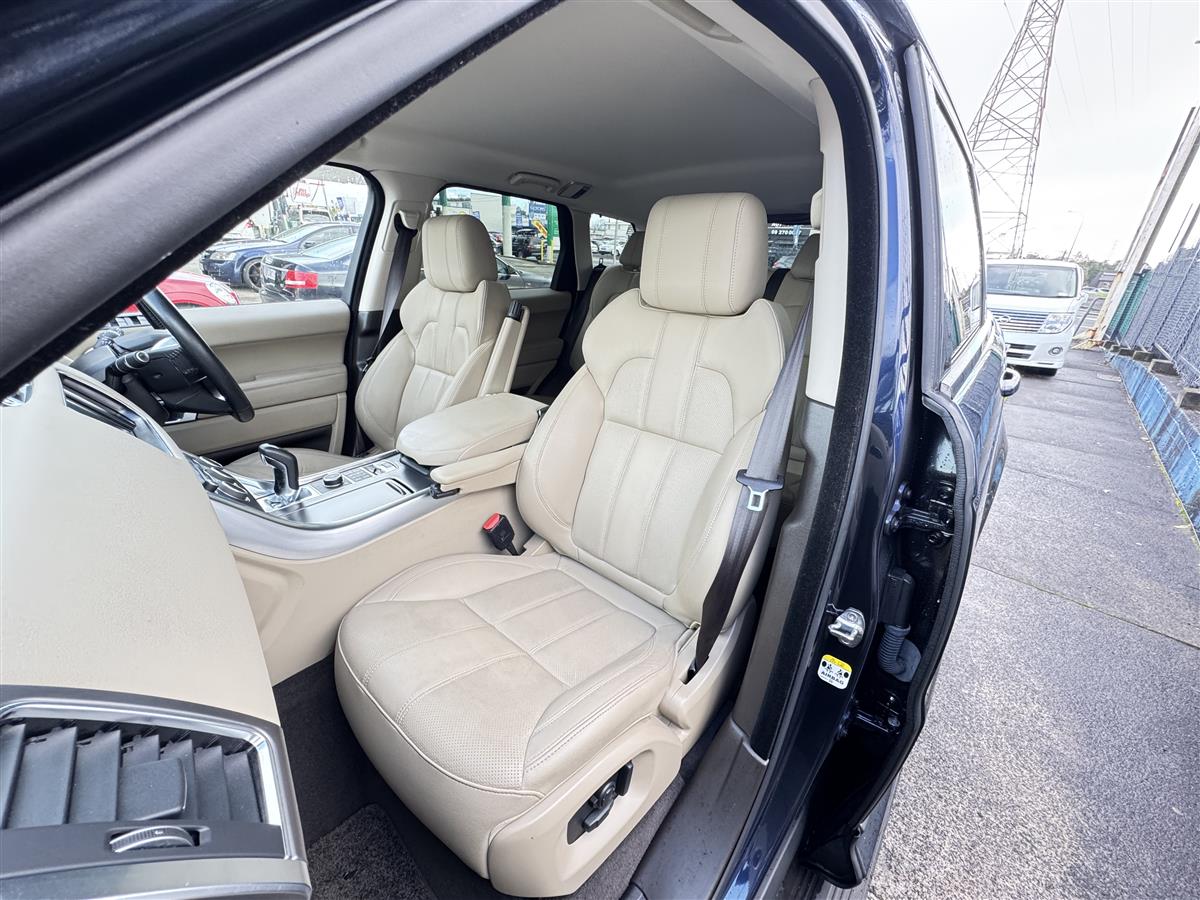 2017 Land Rover Range Rover Sport Supercharged V6, RV/SUV Automatic, 5 seats, Blue, Petrol, 3,000 cc, 62,300 km