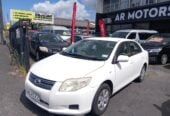 2007 Toyota Corolla AXIO Sedan Automatic, 5 seats, Petrol, 1,490 cc, 134,943 km