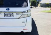 2014 Toyota Vellfire HYBRID BLACK INTERIOR Station Wagon Automatic, 7 seats, 2,362 cc, 89,000 km