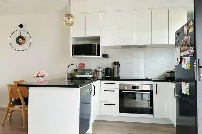 2 beds + study room 1.5 baths home, Westgate Shopping Centre, Cafes, Shops, Costco, Foodie & major retails are all nearby., 0.9 km to Royal Road School, 30/36 Westgate Drive, Westgate, Auckland
