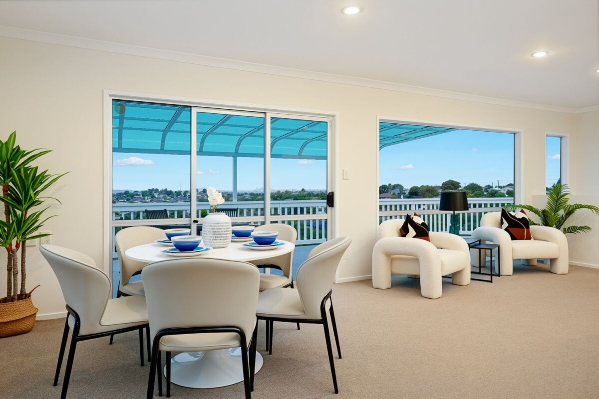 Once in 11 years, 222m2 4 beds 2 baths house with double garage on 1047m2 section, a ground floor versatile multi-function room that can easily serve as a fifth bedroom, just a short drive to Lincoln Road shops, motorway access, 281 Sturges Road, Henderson, Auckland