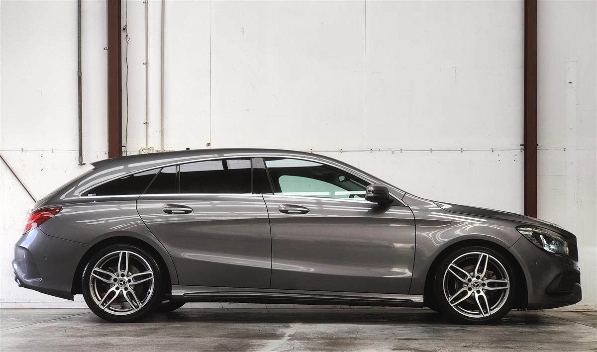 2019 Mercedes-Benz CLA 180 SHOOTING BRAKE AMG STYLE/GRADE 4.5/ Station Wagon Automatic, 5 seats, Gray, Petrol, New Import, 1,600 cc, 80,887 km