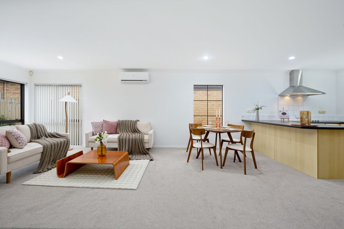 Qverseas owner, 142m2 Brick and tile 3 beds 2 baths house with double garage on 281m2 section, close to WestCity Mall Henderson, schools, the popular shopping and dining options along Lincoln Road, including Pak’nSave and Mitre 10 MEGA, motorway access, 32 Espalier Drive, Henderson, Auckland