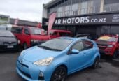 2012 Toyota Aqua Hatchback Automatic, 5 seats, Blue, Petrol, 1,496 cc, 100,334 km