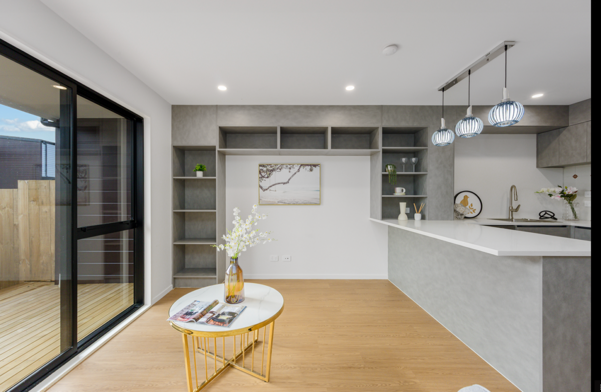 120m2 Brandnew freehold 3 beds 2 baths home with tandem off-street parking, close to schools, motorway access, under construction town centre, 1 Ahunga Road, Drury, Auckland