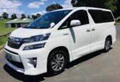 2014 Toyota Vellfire HYBRID BLACK INTERIOR Station Wagon Automatic, 7 seats, 2,362 cc, 89,000 km