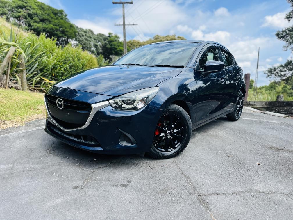 2016 Mazda Demio 13S SPORTS !! FREE TANK OF GAS !! HIGH SPEC !! Hatchback Tiptronic, Petrol, 5 seats, Blue, New Import, 1,300 cc, 41,087 km