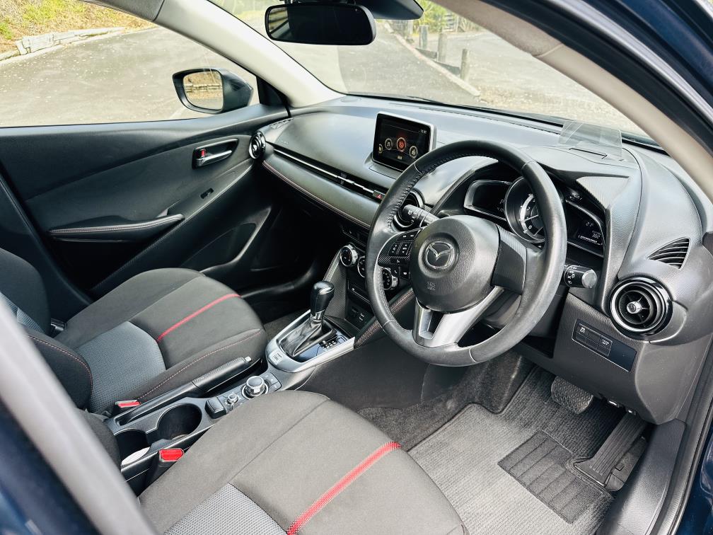 2016 Mazda Demio 13S SPORTS !! FREE TANK OF GAS !! HIGH SPEC !! Hatchback Tiptronic, Petrol, 5 seats, Blue, New Import, 1,300 cc, 41,087 km