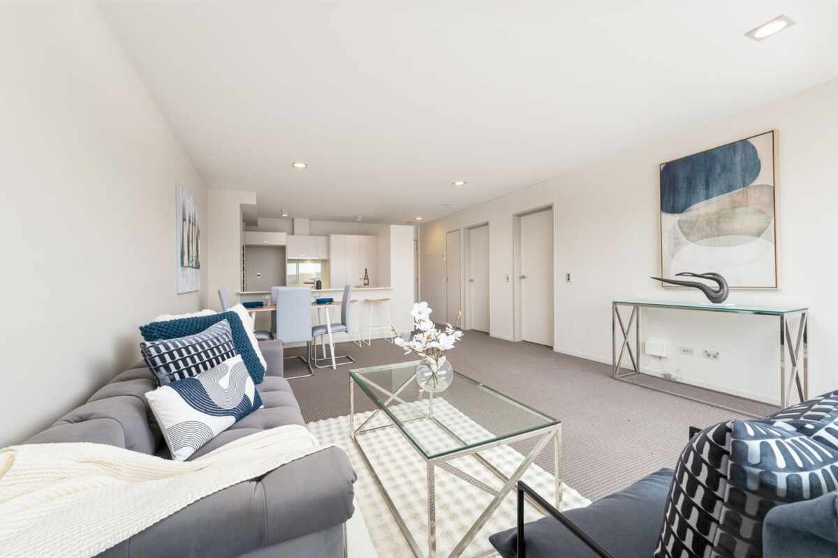 70m2 2 beds 1 bath 1 car park apartment, in Ivory Apartments, just a short stroll to Ponsonby Road and K Road , easy rech to The CBD, motorway access, 6G/16 Chapman Street, Grey Lynn, Auckland