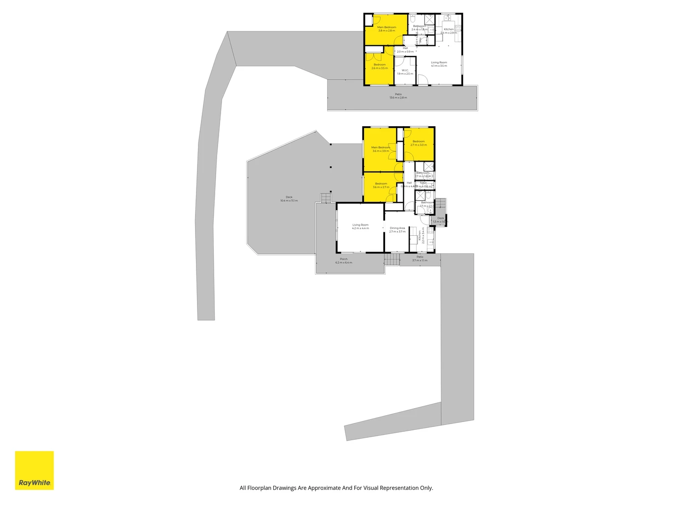 Home and income on 801m2 section, two separate three-bedroom dwellings on one title, each with its own driveway, currently rented for $1,030 per week, close to schools, golf club, shops, 18 Volante Avenue, Wattle Downs, Auckland
