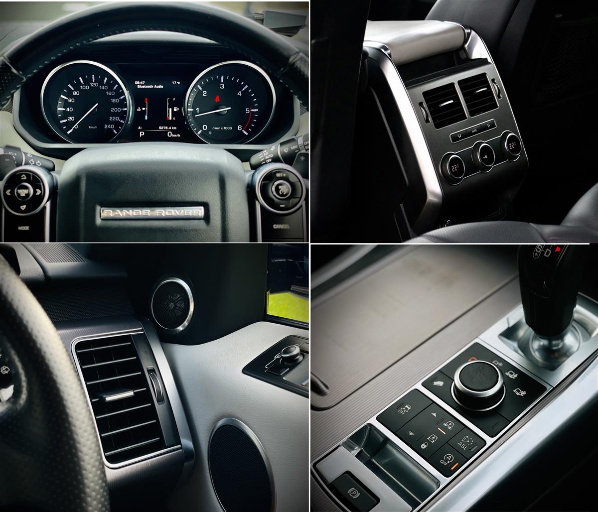 2017 Land Rover Range Rover Sport Supercharged V6, RV/SUV Automatic, 5 seats, Blue, Petrol, 3,000 cc, 62,300 km