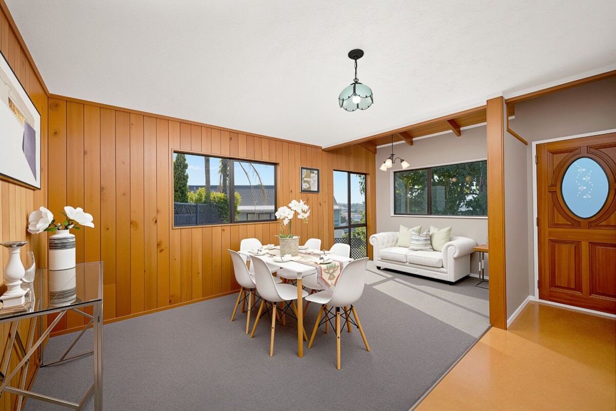 190m2 3 beds 2 baths house with double garage on 627m2 section, with expansive decking areas, easy access to local shops, supermarkets, schools, and public transport options, parks and recreational areas, 26 Rhinevale Close, Henderson, Auckland