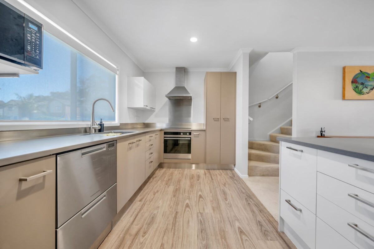 Owners have bought – Must sell, 132m2 2 beds 1 bath home with garage for 2 cars, Enjoy peaceful outlooks with lovely views across the pond, close to local amenities, schools, and transport links, 80/172 McLeod Road, Te Atatu South, Auckland