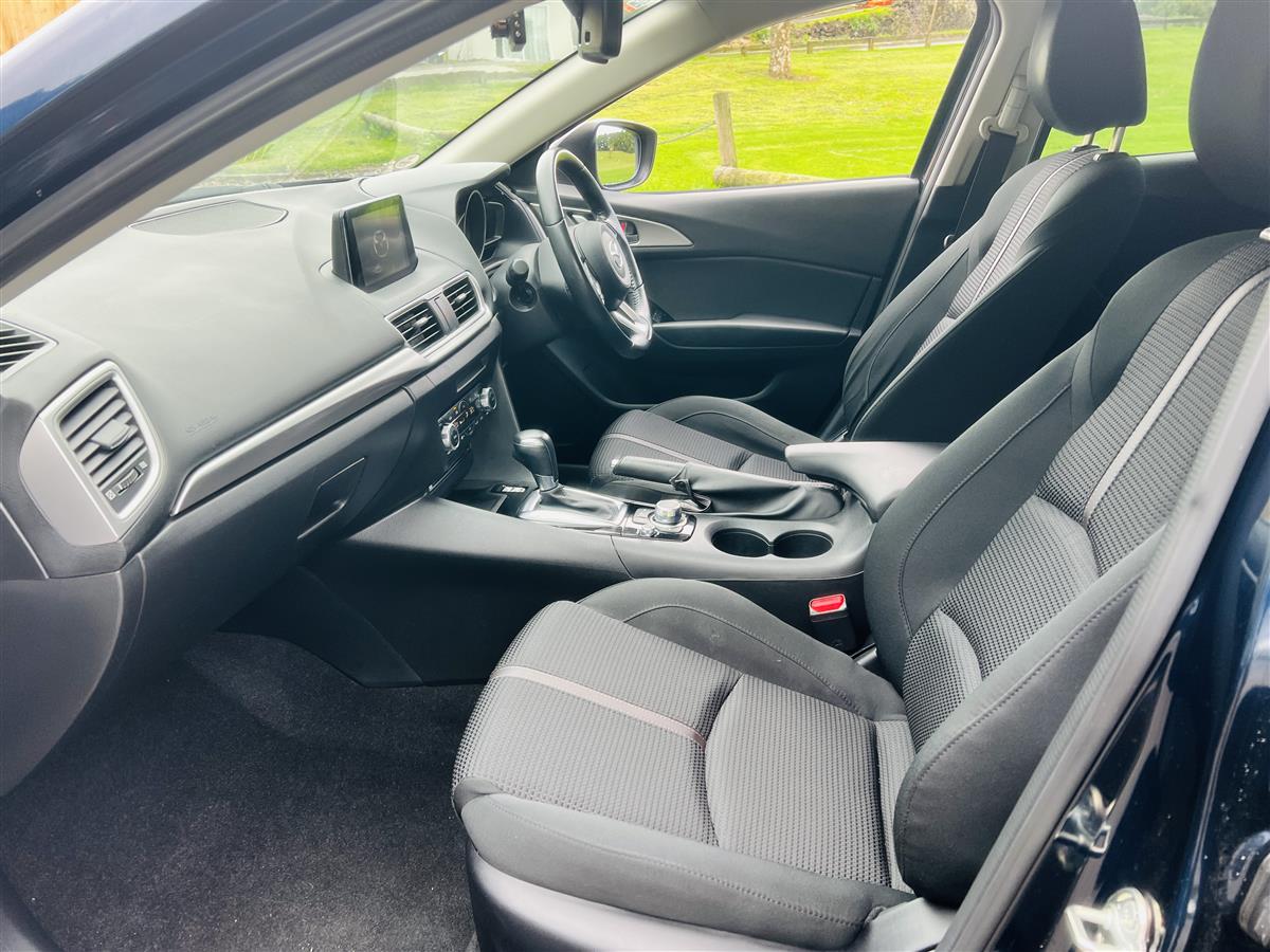 2017 Mazda Axela FACE LIFT Hatchback Automatic, Blue, 5 seats, Petrol, 1,500 cc, 45,841 km