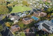 1256m2 section With Park and Sea Views, 3 beds (2 ensuites) 3 baths house with garage, with a previously approved three-lot resource consent (now lapsed), steps from the park, pristine beaches, inviting cafés and refined amenities, schools, 0.6 km to Selwyn College, 0.7 km to Kohimarama School, 0.9 km to St Ignatius School (St Heliers), 59 Sprott Road, Kohimarama, Auckland