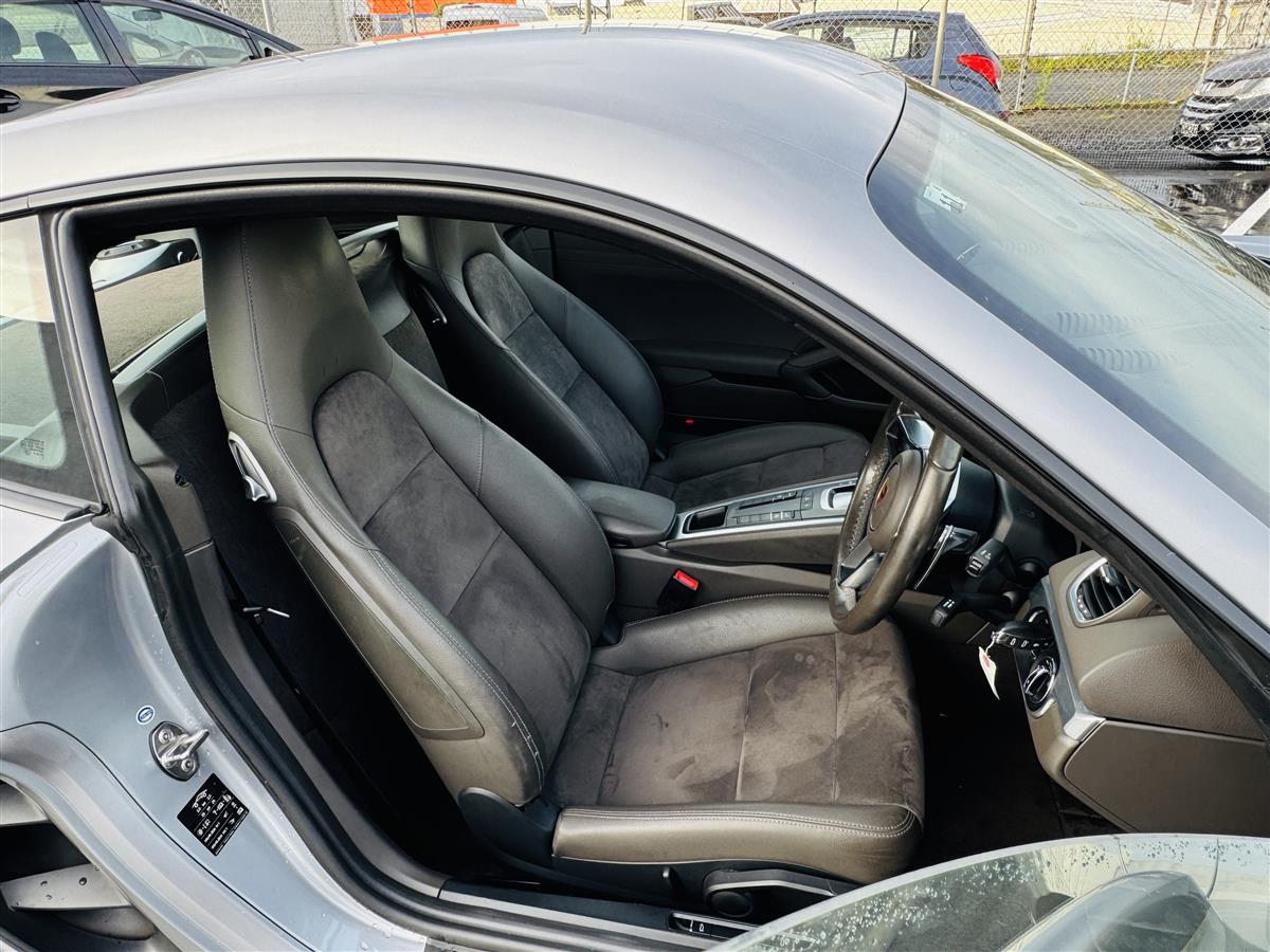 2017 Porsche 718 Cayman Turbo Facelift Coupe Automatic, Silver, 2 seats, Petrol, 2,000 cc, 57,000 km