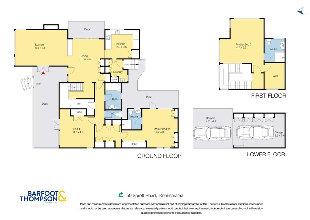 1256m2 section With Park and Sea Views, 3 beds (2 ensuites) 3 baths house with garage, with a previously approved three-lot resource consent (now lapsed), steps from the park, pristine beaches, inviting cafés and refined amenities, schools, 0.6 km to Selwyn College, 0.7 km to Kohimarama School, 0.9 km to St Ignatius School (St Heliers), 59 Sprott Road, Kohimarama, Auckland