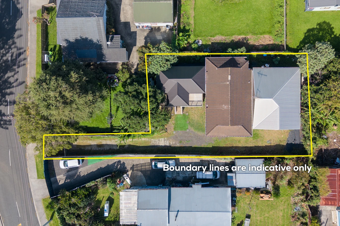 Vendor Says Sell – All Offers Considered, 4 beds 2 baths house on share of 1356m2, Recently constructed studio (CCC issued), Relocated 3-bedroom dwelling (unfinished), Expansive garage space, Walking distance to Sylvia Park, IKEA, and public transport (bus & train), Prospective purchasers are advised that certain works on the property may not have obtained neighbouring cross-lease consent, 19 Mclennan Road, Mount Wellington, Auckland
