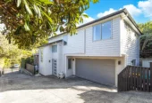 Sea views, 247m2 5 beds 3.5 baths house with double garage on 429m2 section, in an uphill from the harbour’s edge and opposite a native bush reserve, walking distance to Blockhouse Bay Village, local amenities, and coastal reserves, in zone for Blockhouse Bay School and Lynfield College, 48 Lewis Street, Blockhouse Bay, Auckland
