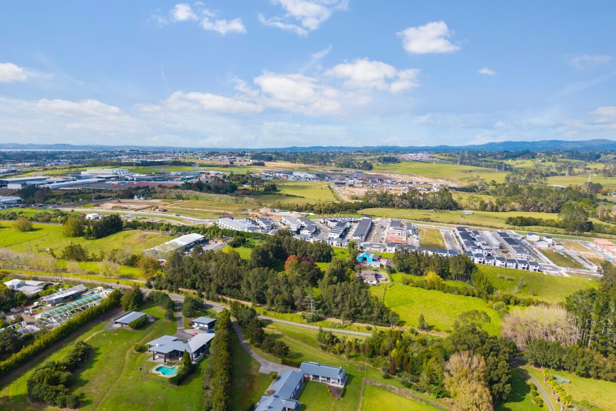 Two dwellings on 2.89 ha land, 3 beds 2 baths main home, alongside a separate 9beds 3 offices 4 baths building, Positioned on the fringe of the emerging Westgate metropolitan precinct, 162 Fred Taylor Drive, Westgate, Auckland